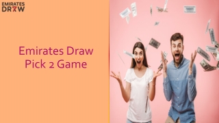 Emirates Draw PPT 29