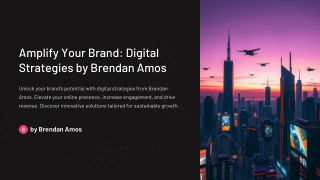 Brendan: Transforming Online Success with Marketing Expertise