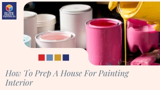 How To Prep A House For Painting Interior