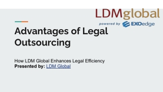 Advantages of Legal Outsourcing