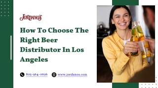 How To Choose The Right Beer Distributor In Los Angeles