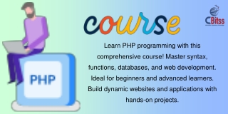 PHP Programming Course – Build Web Apps Like a Pro at CBitss