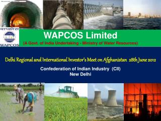 Delhi Regional and International Investor’s Meet on Afghanistan 28th June 2012 Confederation of Indian Industry (CII)