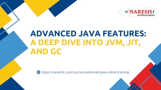 Advanced Java Features: A Deep Dive into JVM, JIT, and GC