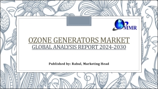 Ozone Generators Market