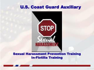 Sexual Harassment Prevention Training In-Flotilla Training