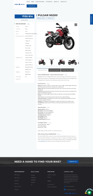 ns 200 price