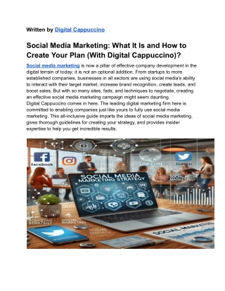 Social Media Marketing_ Enhance Your Brand with Digital Cappuccino
