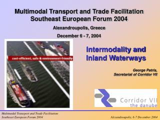 Intermodality and Inland Waterways