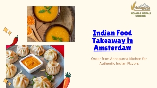 Delicious Indian Food Takeaway in Amsterdam