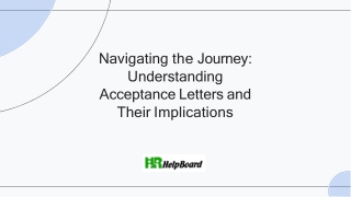 Acceptance Letter Template