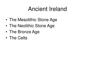 Ancient Ireland