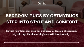 Bedroom Rugs – A Touch of Elegance and Comfort for your bedroom