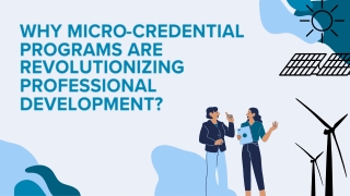 Why Micro-Credential Programs Are Revolutionizing Professional Development