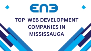 Top Web Development Companies in Mississauga
