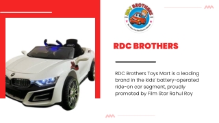 Buy Chhote Bachchon Ki Bike - RDC Brothers
