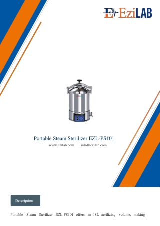 Portable-Steam-Sterilizer-EZL-PS101