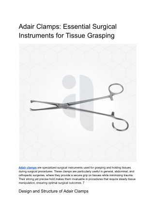 Adair Clamps_ Essential Surgical Instruments for Tissue Grasping (1)