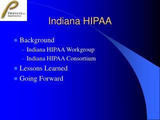 Indiana HIPAA