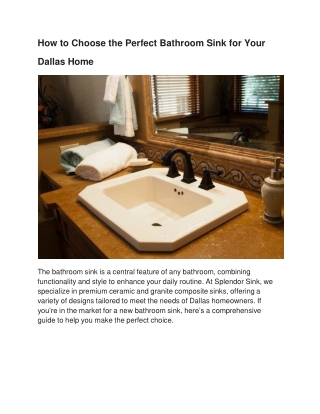 how-to-choose-the-perfect-bathroom-sink-for-your-dallas-home