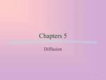 Chapters 5
