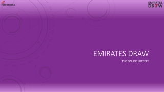 Emirates Draw PPT 30