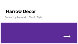 Enhancing Areas with Classic Style