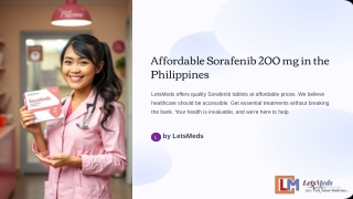 Wholesale Price Sorafenib 200 mg in the Philippines: LetsMeds