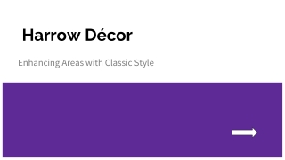 Enhancing Areas with Classic Style