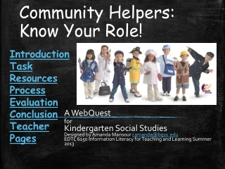 Community Helpers: Know Your Role!