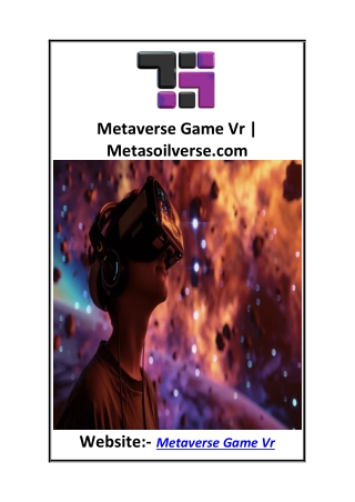 Metaverse Game Vr  Metasoilverse.com