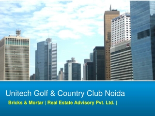 Unitech Noida, 9560297005 Unitech Golf & Country Club Noida