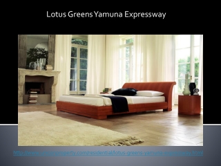 Lotus Greens Yamuna Expressway Luxury Project