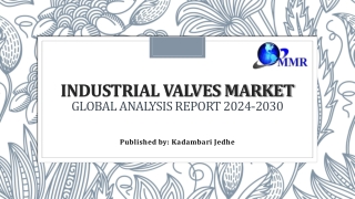 Industrial Valves Market Share, Growth, Size, Analysis, Top Leaders and Forecast