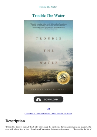 Trouble The Water