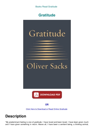 Books Read Gratitude