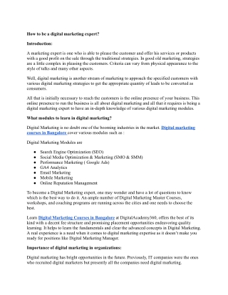 How to Be a Digital Marketing Expert.docx