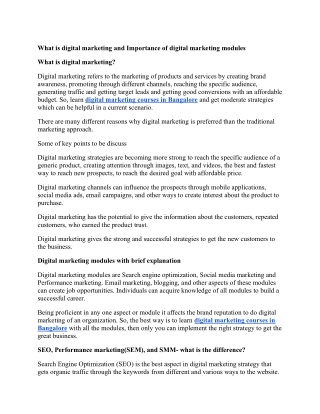 What is digital marketing and Importance of digital marketing modules.docx