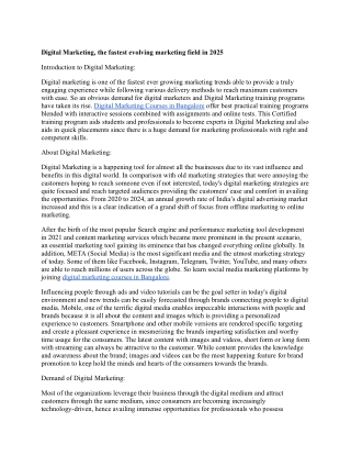 Digital Marketing the fastest evolving marketing field in 2025.docx