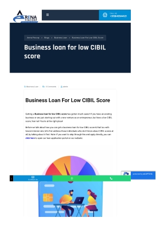 Get a Business Loan with a Low CIBIL Score – Easy & Fast Approval