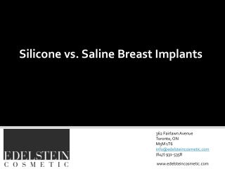 Silicone vs Saline Breast Implants Explained