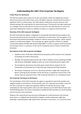 Understanding the UAE Business Setup - Nimbus