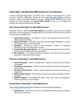 Office 24by7 The Best Bulk SMS Software for Your Business.docx  Google Docs