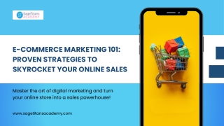 E-Commerce Marketing 101 Proven Strategies to Skyrocket Your Online Sales