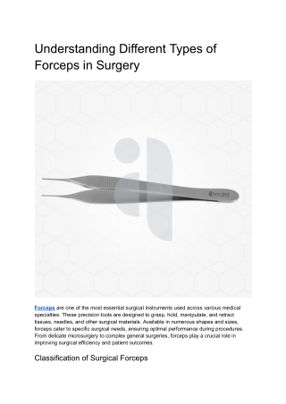 Forceps