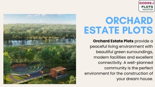 Orchard Estate Plots