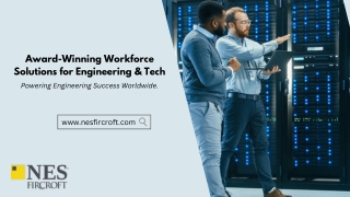 Award-Winning Workforce Solutions for Engineering & Tech