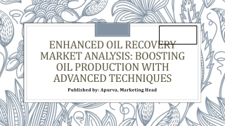 Enhanced Oil Recovery Market Size & Forecast: Key Drivers and Innovations