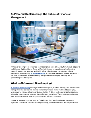 AI-Powered Bookkeeping_ The Future of Financial Management