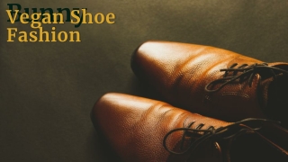 Sustainable Elegance: Vegan Leather Shoes by Bold Bunny